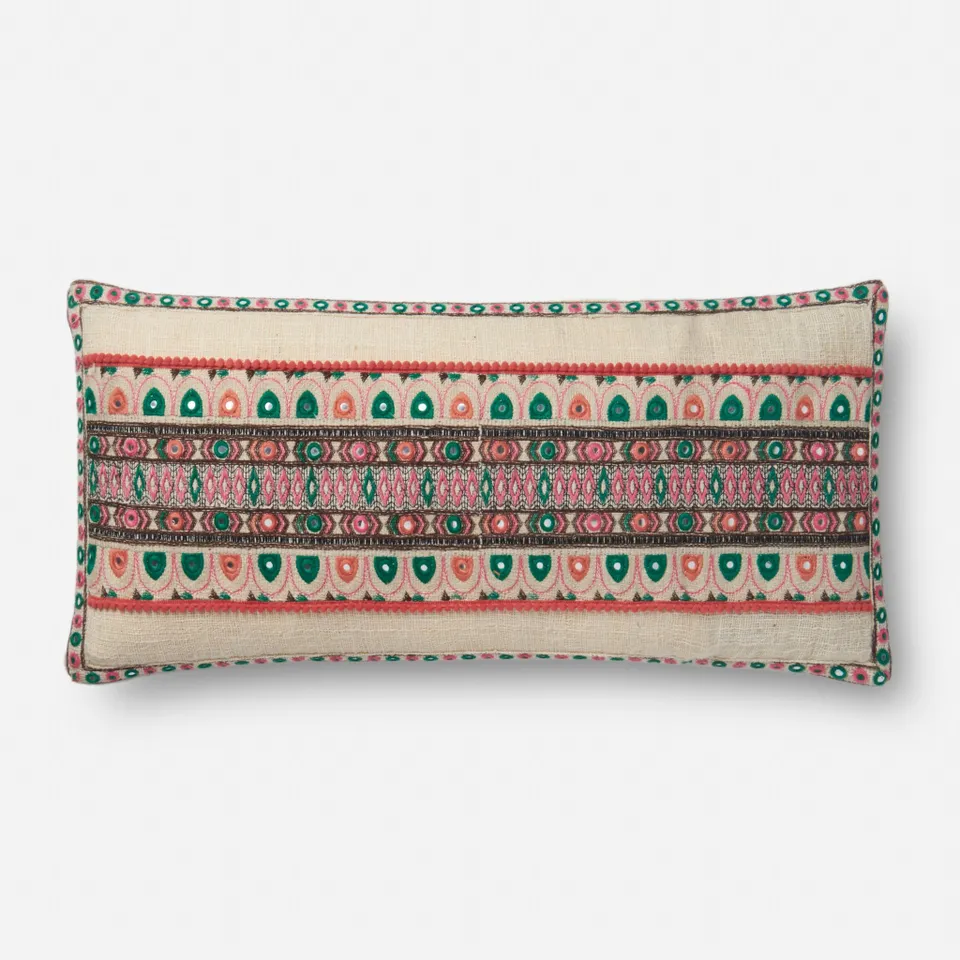 Loloi x Justina Blakeney collection - MULTI - 13" X 35" Cover w/Down