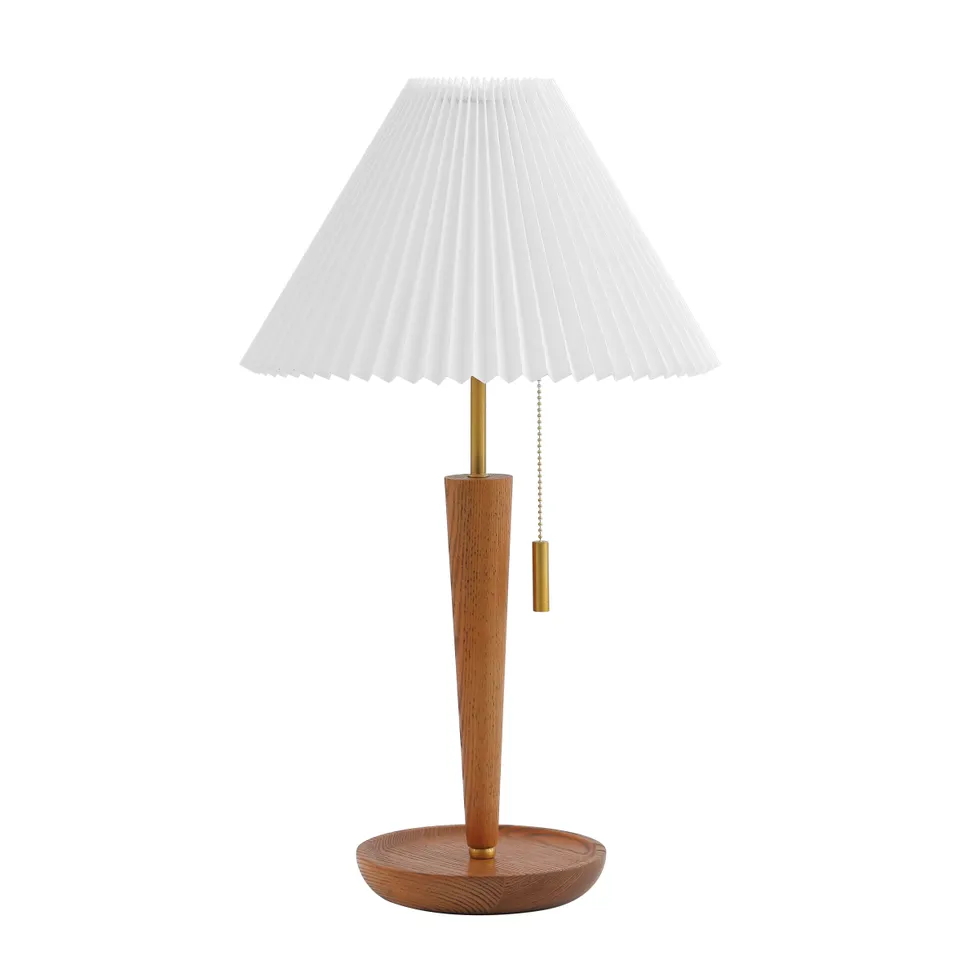 Ronny 23.5 Inch Table Lamp - Walnut/Brass