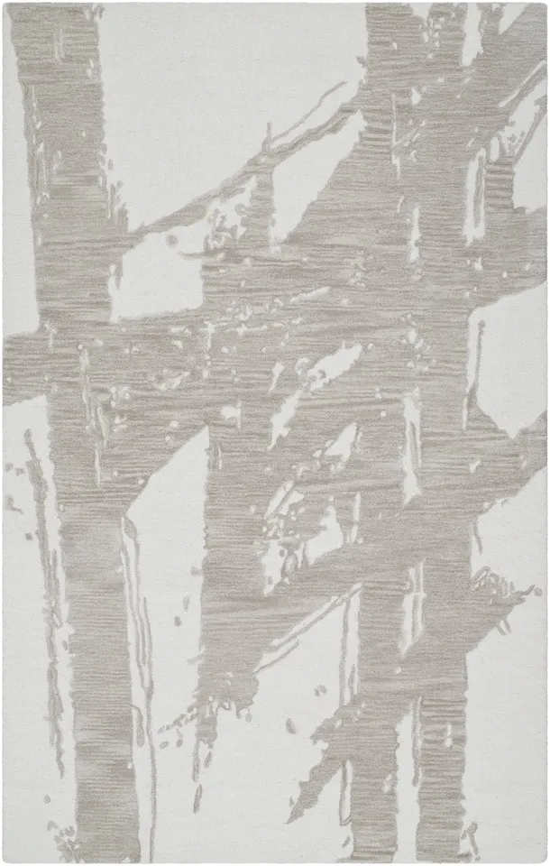 Rize Beige Indoor 2' x 3' Handmade Rug