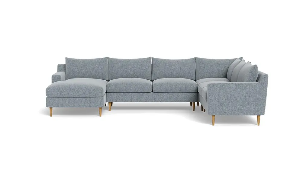 Sloan 4-Piece Corner Sectional Sofa with Left Chaise