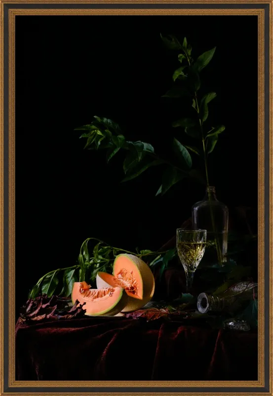 Cantaloupe by Dustin Halleck for Artfully Walls