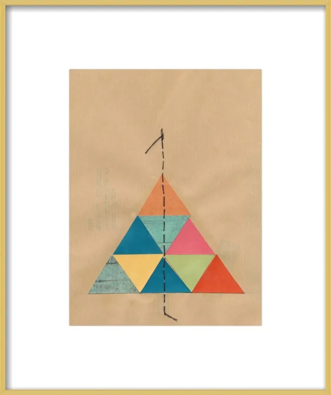Pyramid Series 1 by Jan Weiss for Artfully Walls