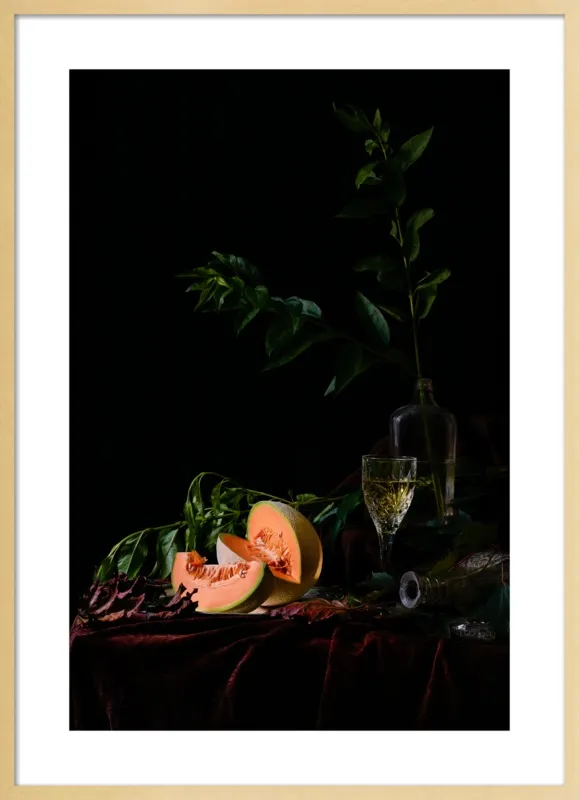 Cantaloupe by Dustin Halleck for Artfully Walls