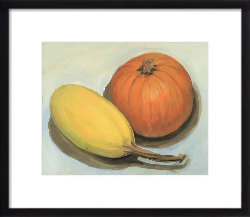 Pumpkin and Squash by Carrie Arnold for Artfully Walls
