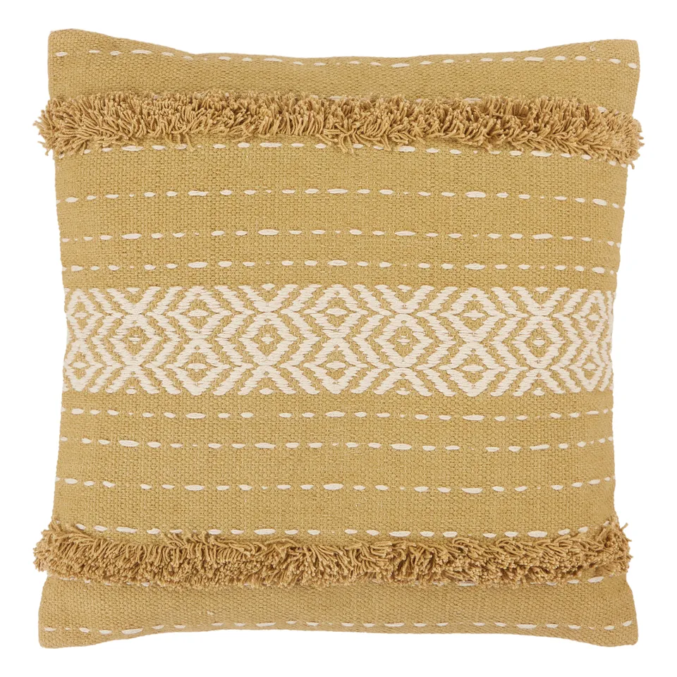 Design (US) Green White 20"X20" Pillow