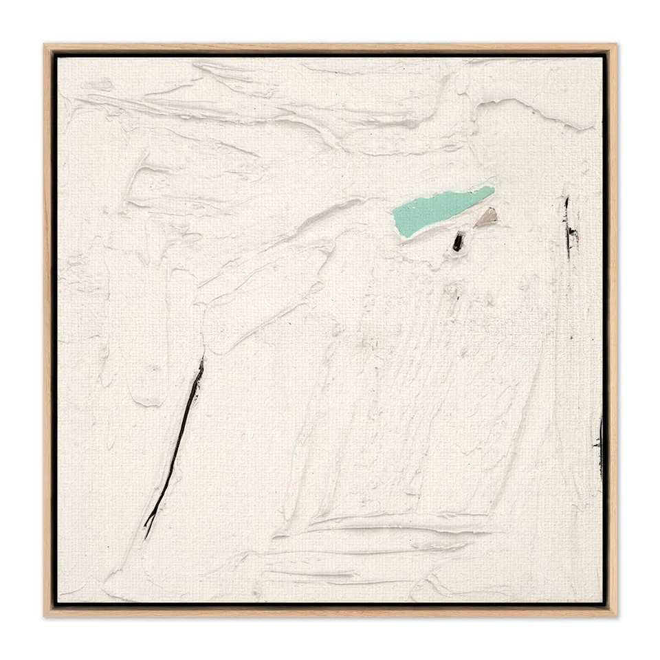 The Love Within No. 2 by Allison Rohland - Vertical Grain White Oak Floater