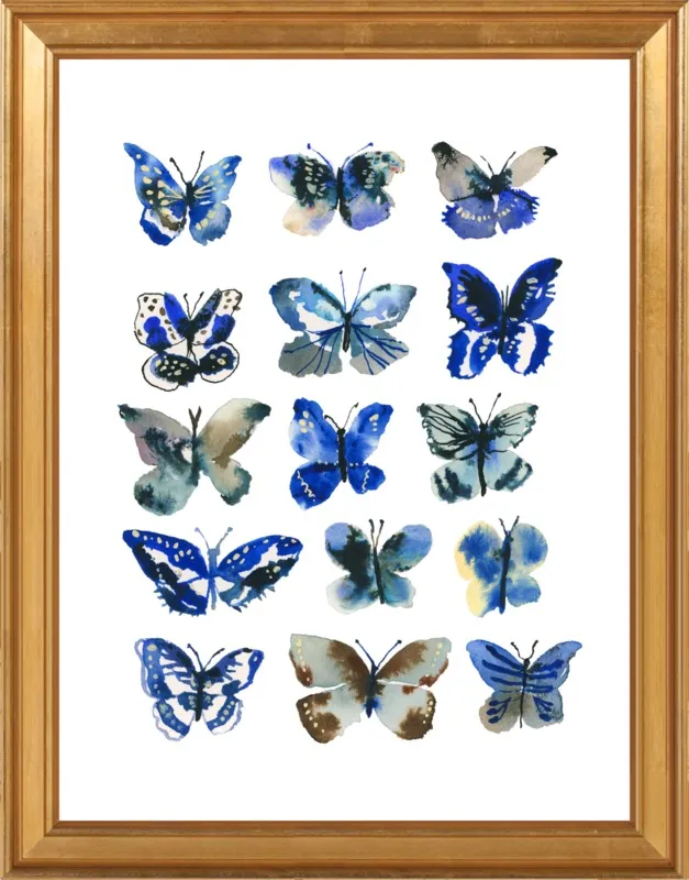 Butterflies by Carolyn Gavin for Artfully Walls