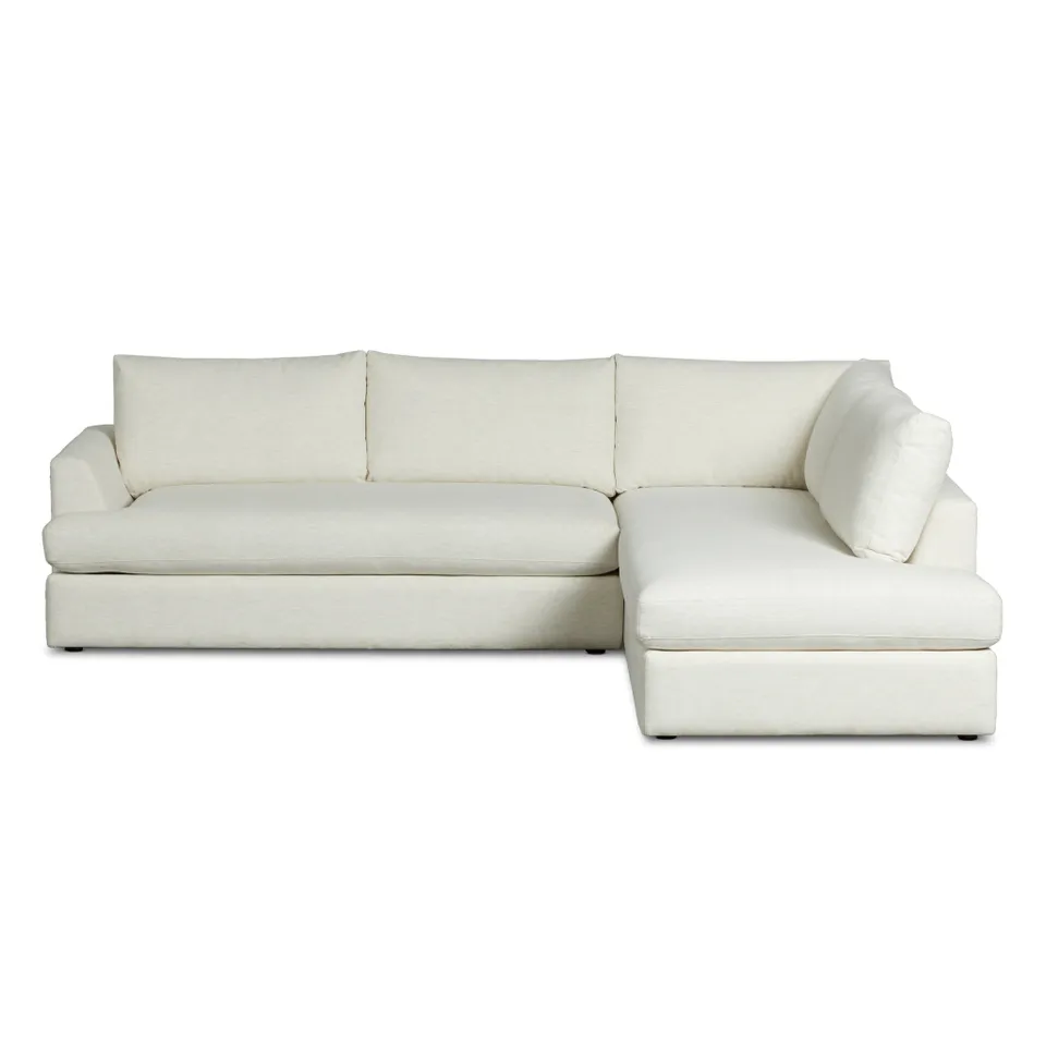 Lucien 2Pc Raf Sectional - Crypton Nomad Snow