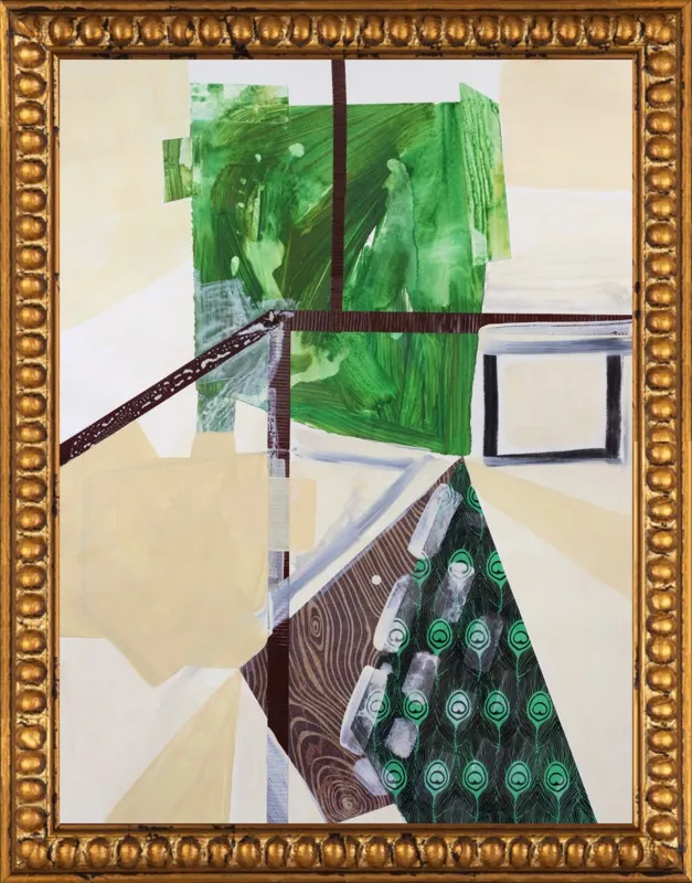 Abstract Study (trail map) by Pamela Staker for Artfully Walls