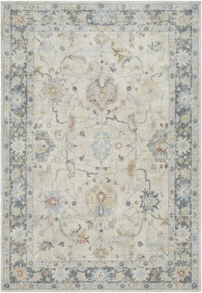 Avellino Beige Indoor 2'7" x 7'3" Machine Woven Rug