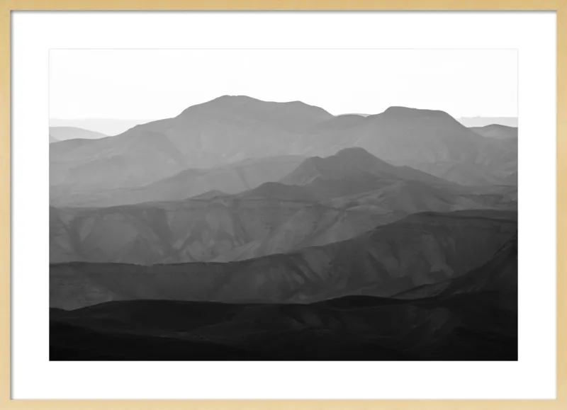 Mountains of the Judean Desert by Tal Paz-Fridman for Artfully Walls