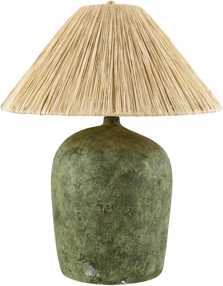 Otahu  Painted 20"H x 17"W x 17"D Accent Table Lamp