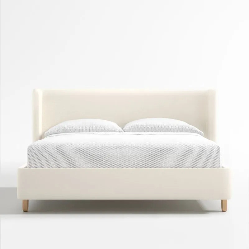 Pismo Natural Twin Upholstered Bed