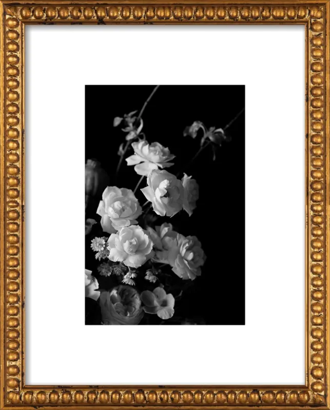 Black and White Floral by Emilia Jane Schobeiri for Artfully Walls