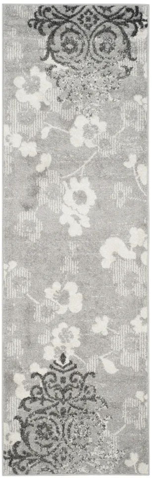 Arlo Home Woven Area Rug, ADR114B, Silver/Ivory,  12' X 18'