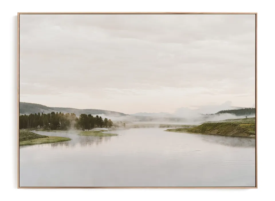 Misty Lake Limited Edition Fine Art Print