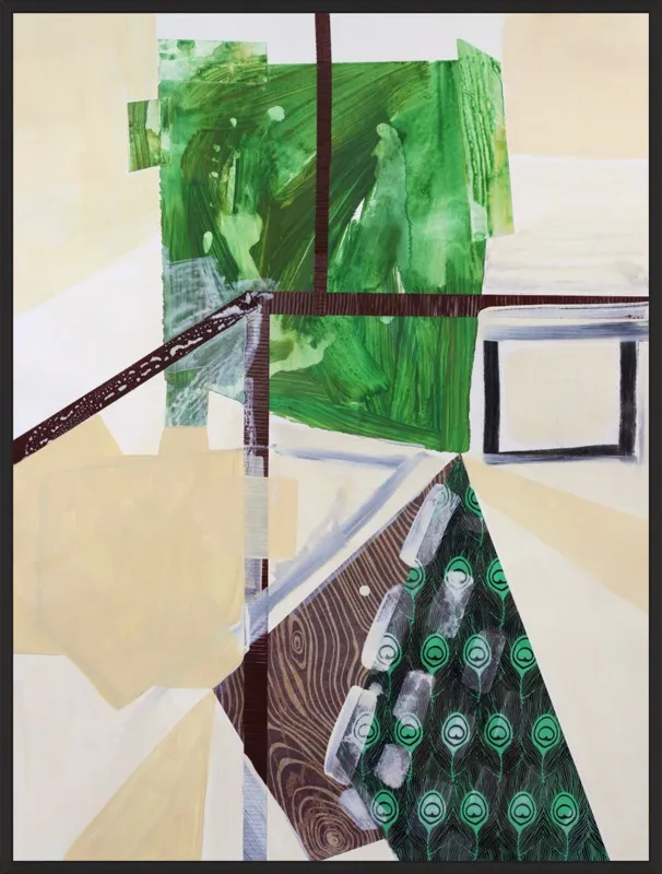 Abstract Study (trail map) by Pamela Staker for Artfully Walls