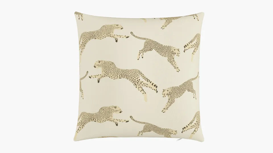 Throw Pillow 20", Desert Cheetah, 20" x 20"