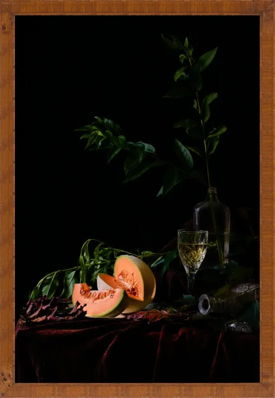 Cantaloupe by Dustin Halleck for Artfully Walls