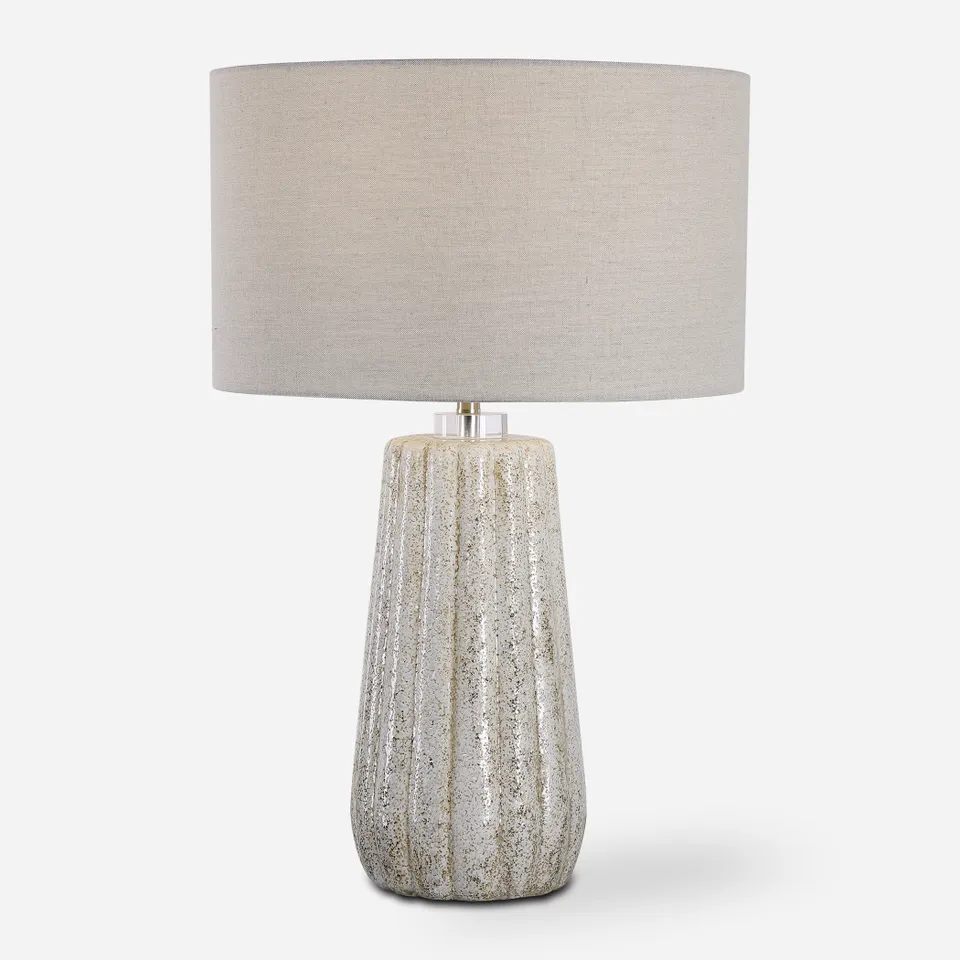 Pikes Stone-Ivory Table Lamp