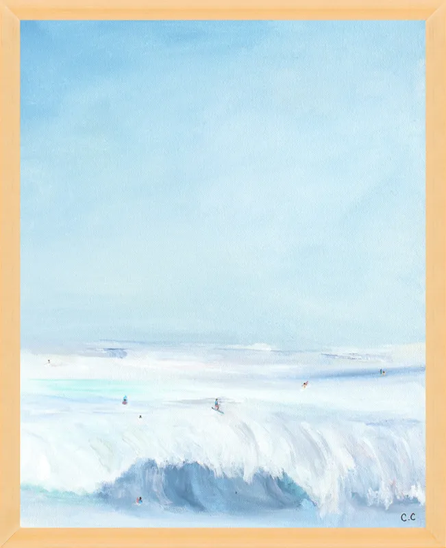 Wave Riders  by Caroline Chriss  for Artfully Walls