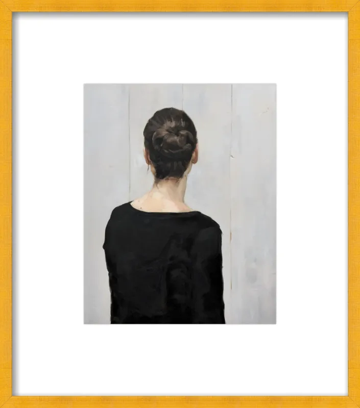 Portrait of a young woman by Philine van der Vegte for Artfully Walls