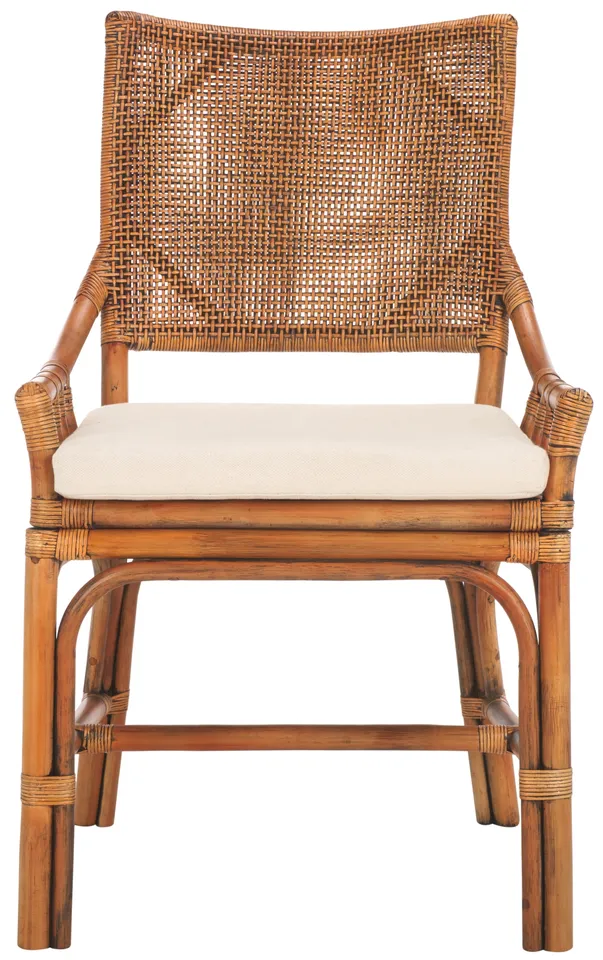 Donatella Chair - Honey/White