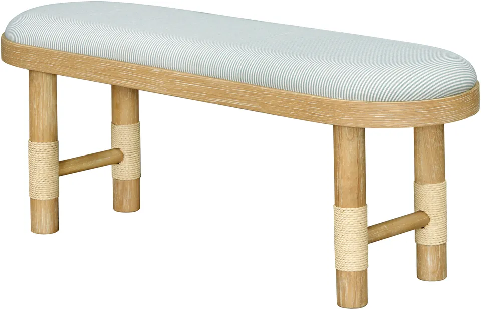 Esmarca Polyester 18"H x 47"W x 14"D Bench