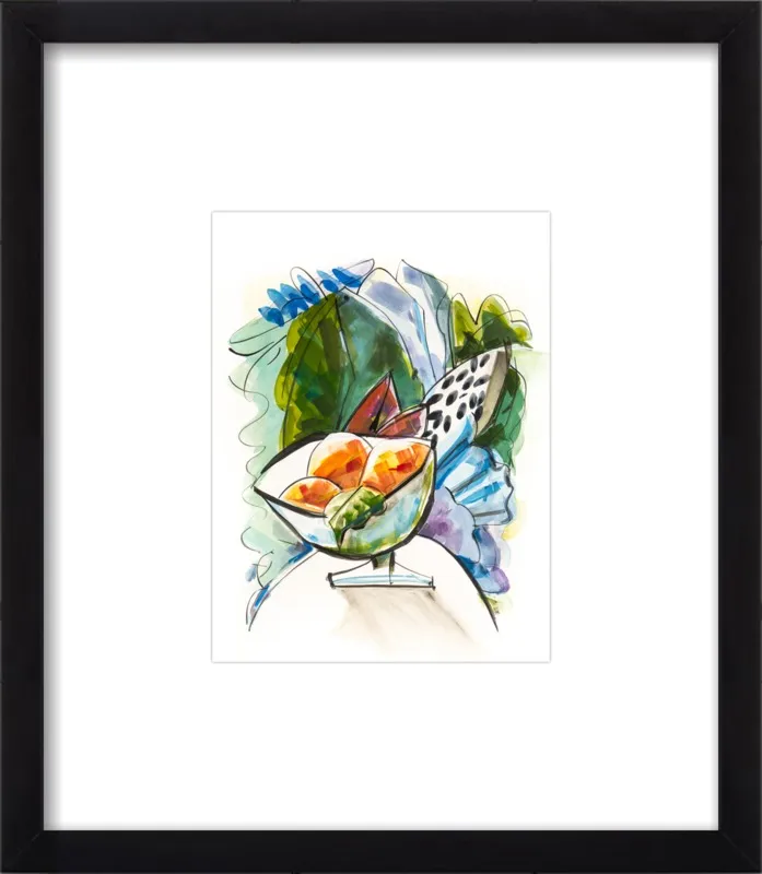 Still life with oranges by Becky Aubry for Artfully Walls