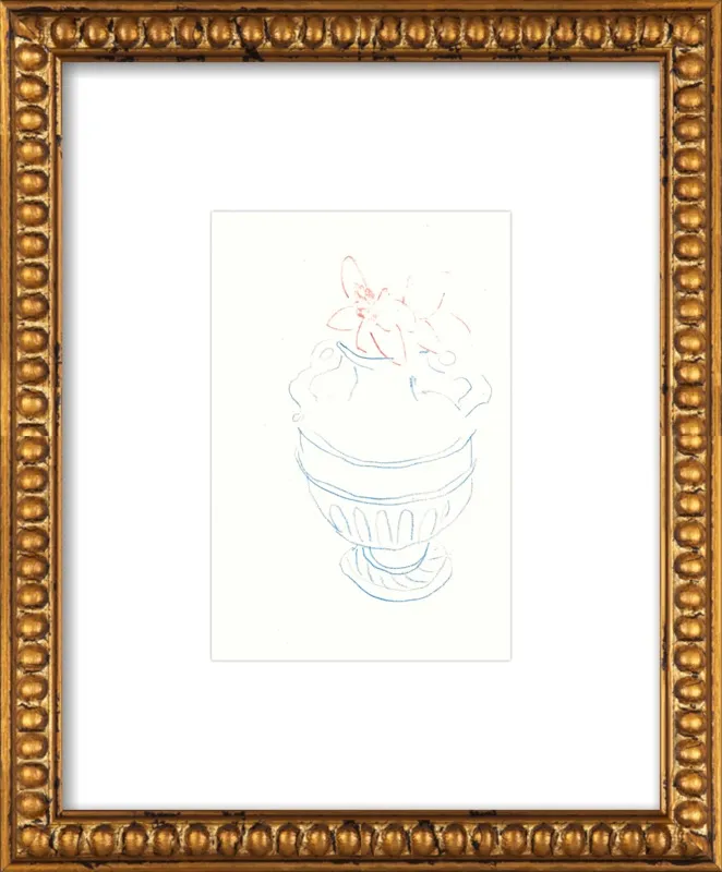 Sevres vase by Shanti Shea An for Artfully Walls