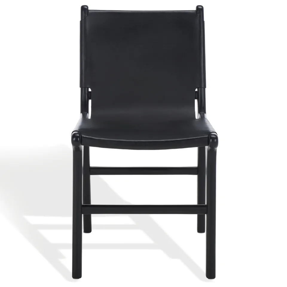 Cassaphina Leather Dining Chair - Black