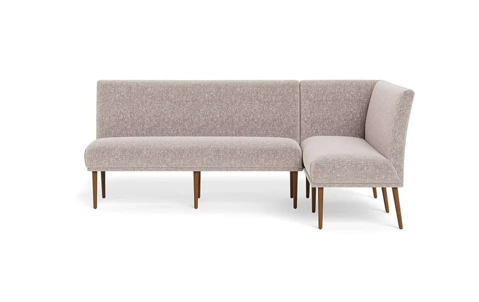 Dorian Upholstered Right Banquette with Tufting Option