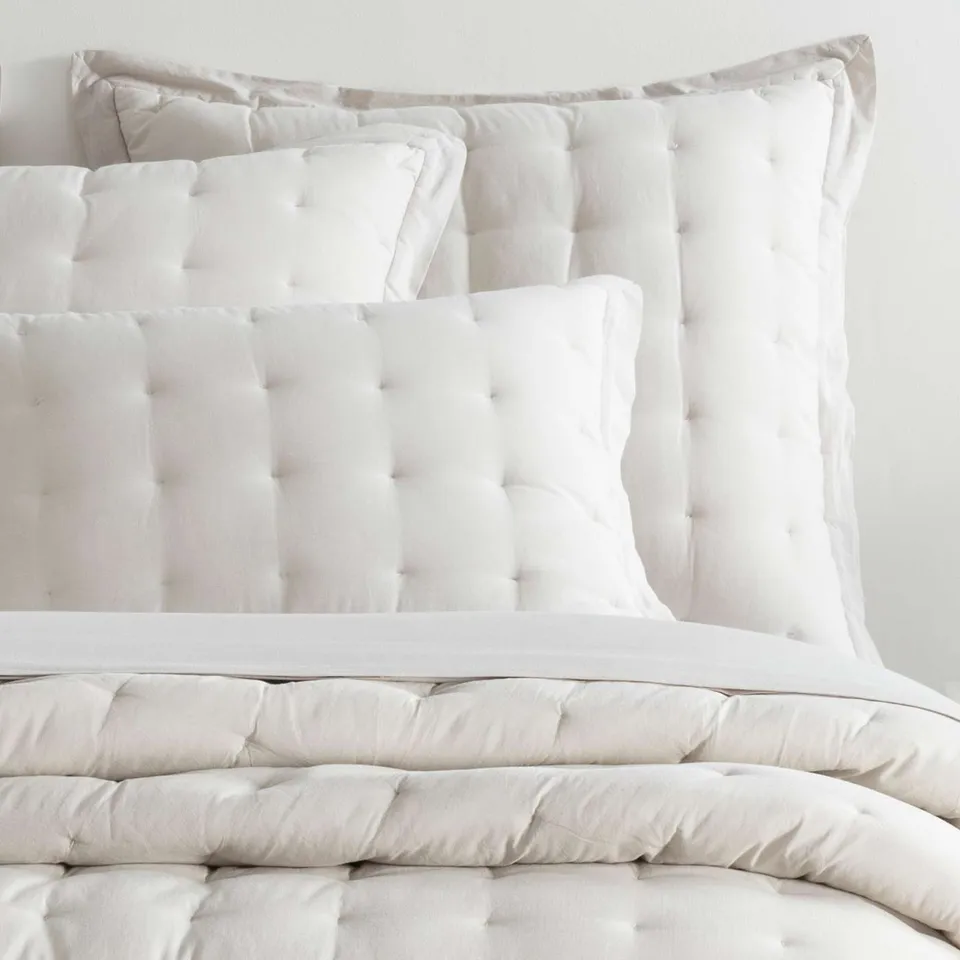Cozy Cotton Natural Puff Sham