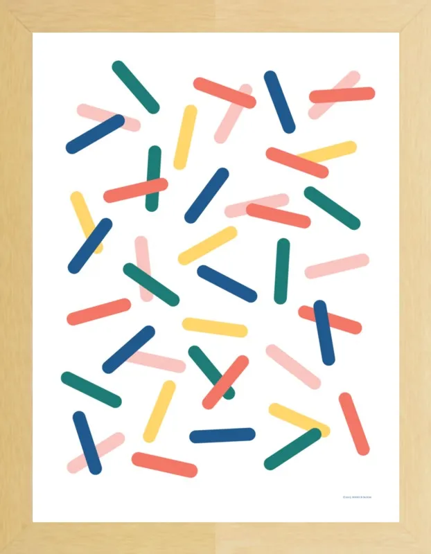 Sprinkle by Becky Hui Chan for Artfully Walls