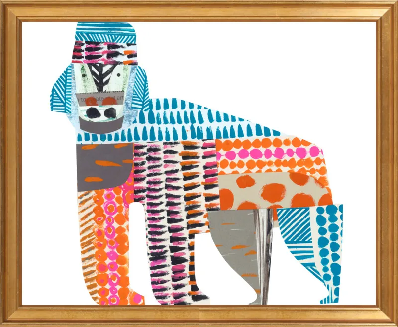gorilla by Clare Youngs for Artfully Walls