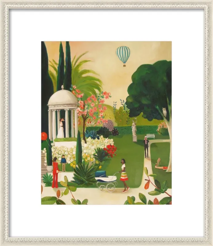 A Fainting in the Botanical Gardens by Janet Hill for Artfully Walls