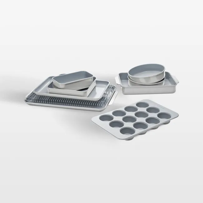 Caraway ® Grey Non-Toxic Ceramic Nonstick 11-Piece Mega Bakeware Set