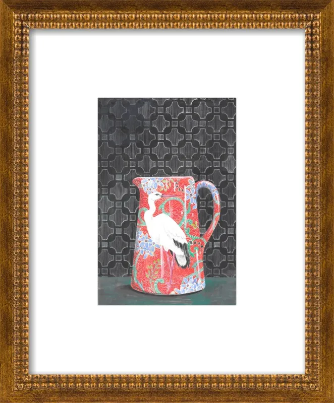 Red Vase by Miri Eshet for Artfully Walls