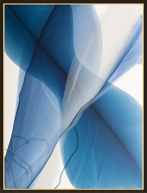 Movement Study in Caribbean Blue by Marina Dunbar  for Artfully Walls