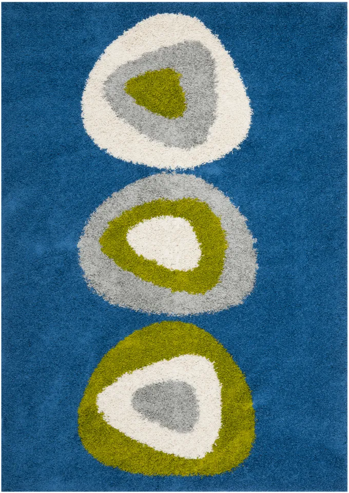 Arlo Home Woven Area Rug, SG912-6591, Blue/Multi,  3' X 5'