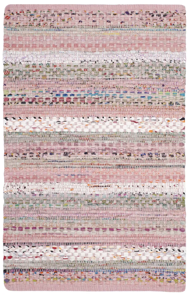 Arlo Home Hand Woven Area Rug, MTK975D, Pink/Multi,  2' X 3'