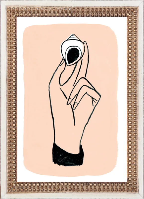 My Hand is My Face by Michael Doyle - Apartment On Belmont for Artfully Walls