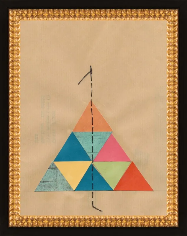 Pyramid Series 1 by Jan Weiss for Artfully Walls