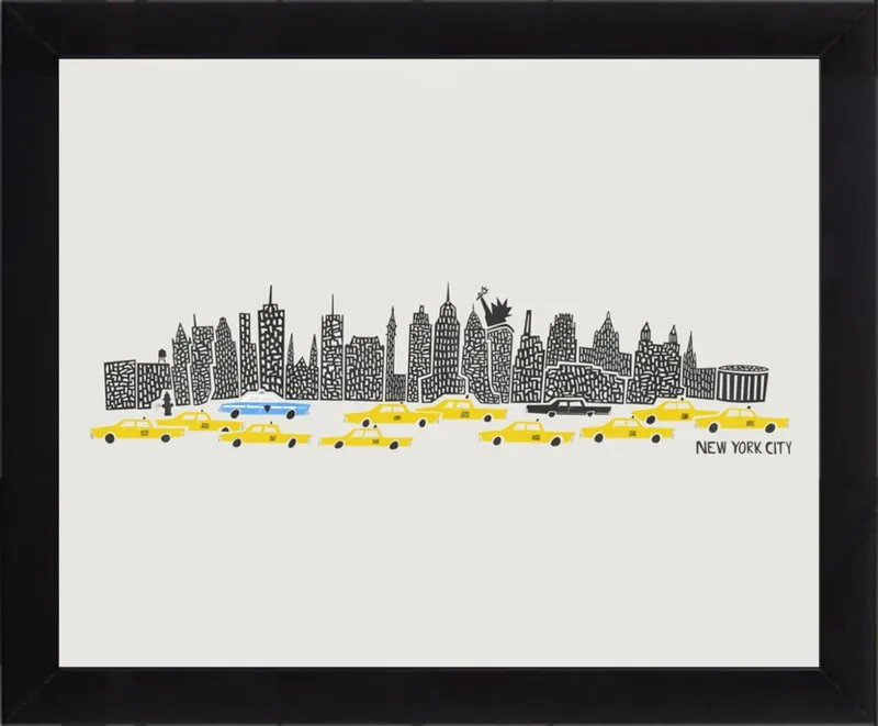 New York Skyline by Mark & Suumin - Fox & Velvet for Artfully Walls