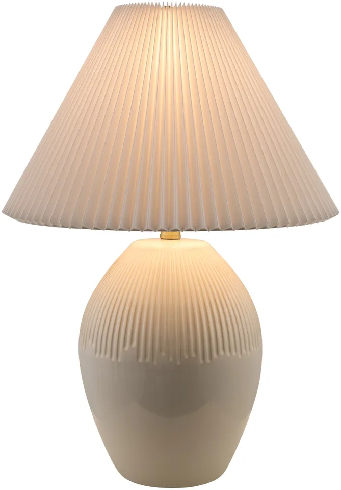 Padstow  Glazed 23"H x 16"W x 16"D Accent Table Lamp