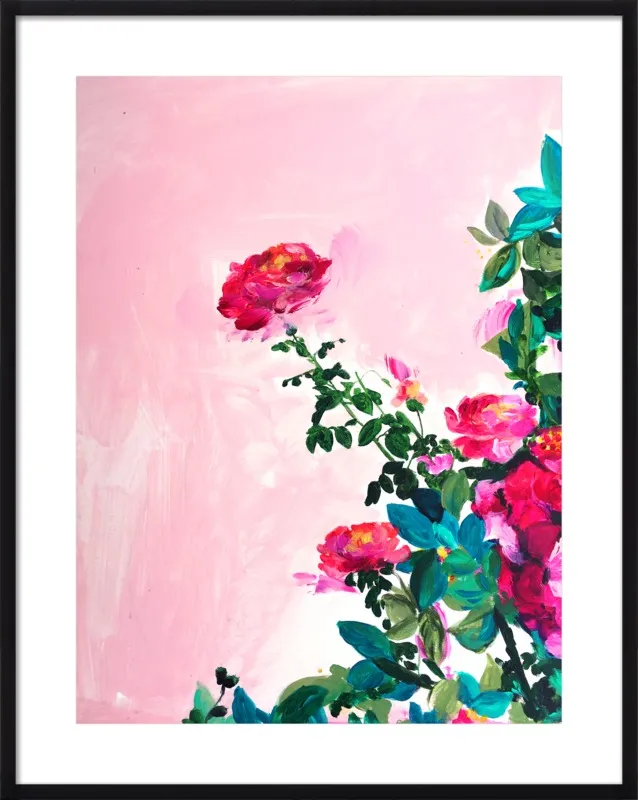 Rose Garden I by Christine Lindstrom for Artfully Walls