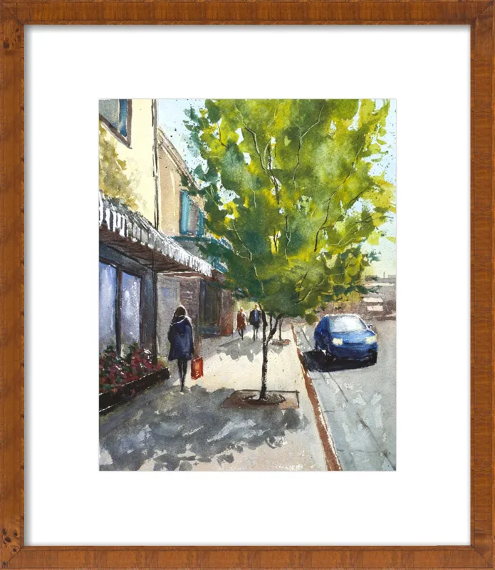 Shops in Laguna by Lauren Dusing for Artfully Walls