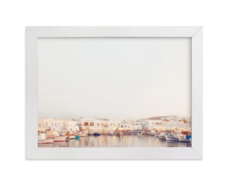Evening In Greece Limited Edition Fine Art Print