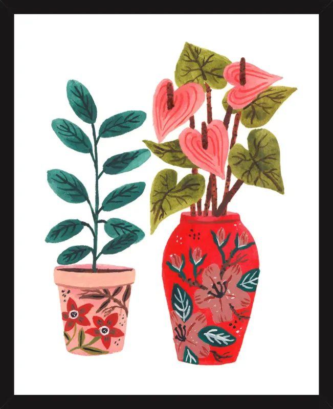 Planter by Ploypisut for Artfully Walls