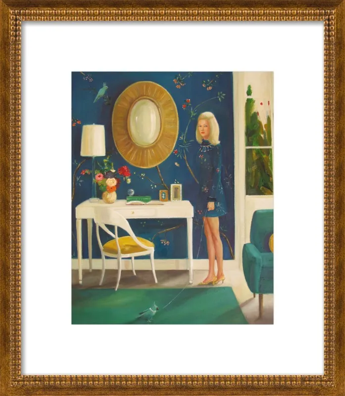 The Invisible Nature of Tansy Fairchild by Janet Hill for Artfully Walls